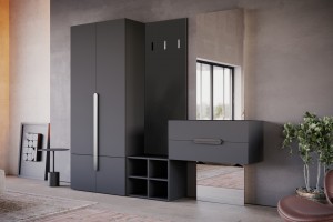Современная спальня Lucca, бренд АNOVA: новинки мебели 2022 года