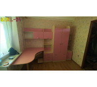 Детская комната Д-12 розовая фото