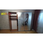 Шкаф купе с нишей под ТВ фото от Мебель-24