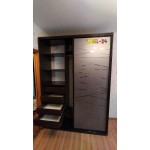 Шкаф купе профиль фенге и пескоструй