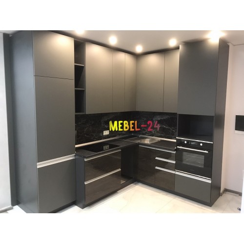 Кутова кухня фарбований мат Київ від Мебель-24