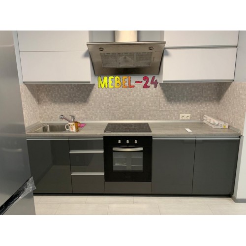 Прямая кухня крашенный мат от Мебель-24