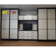 Шкаф купе с нишей под телевизор