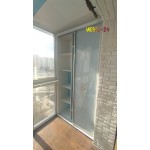 Встроенный шкаф купе на балкон от Мебель-24