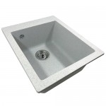 Мийка гранітна квадратна 4250 біла ТМ Mebel-24