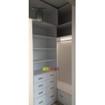 Белая гардеробная комната от ТМ Mebel-24