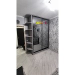 Шафа купе із дзеркалом графіт від ТМ Mebel-24