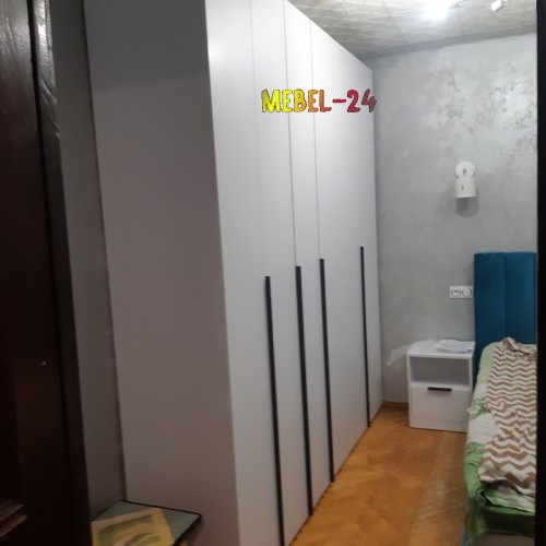 Шкафы Сота белые фото от ТМ Mebel-24