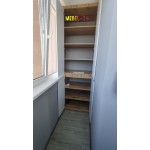 Встроенная мебель на балкон фото от Mebel-24