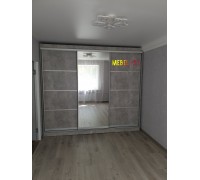Шафа купе бетон світла