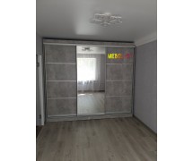 Шафа купе бетон світла