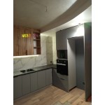 Встроенная кухня с подсветкой фото отчёт ТМ Mebel-24