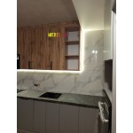 Встроенная кухня с подсветкой фото отчёт ТМ Mebel-24