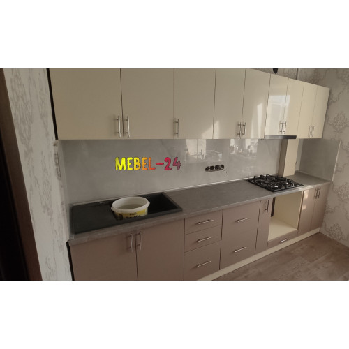 Кухня прямая МДФ Бровары от Мебель-24