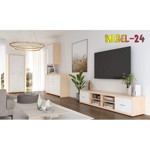 Мебель в гостиную белая КС от Мебель-24