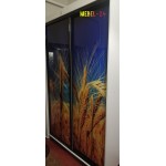 Шафа купе фотодрук пшениця від Меблі-24