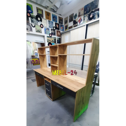 Письменный стол СТ-02 для двоих детей от Мебель-24
