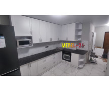 Белая крашеная кухня от Mebel-24
