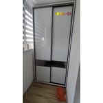 Шкаф купе на балкон под заказ фото от Mebel-24