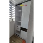 Шкаф купе на балкон под заказ фото от Mebel-24