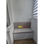 Шкаф купе на балкон под заказ фото от Mebel-24