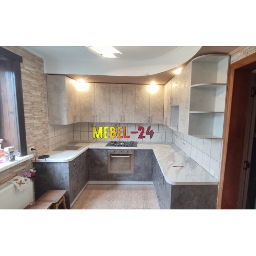 Кутова кухня на замовлення ДСП ТМ Mebel-24