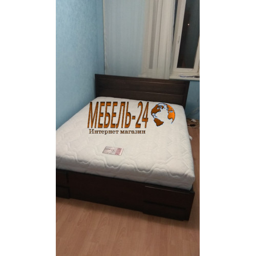 Двоспальне ліжко Карпати П / М Фото