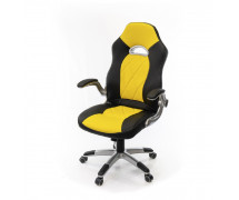 Кресло Форсаж-8 PL GTR TILT чёрно-жёлтый