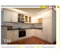 Кухня угловая классика V12