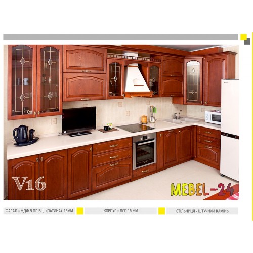 Кухня угловая классика V16 от ViANT