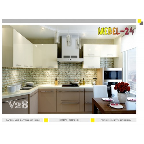 Кухня угловая модерн V28 от ViANT