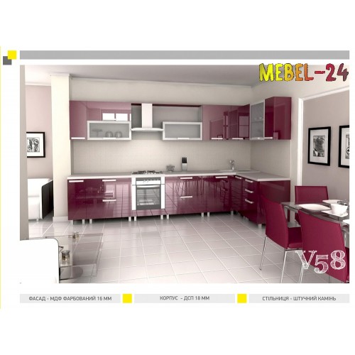 Кухня кутова модерн V58 від ViANT