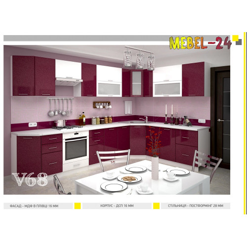 Кухня угловая модерн V68 от ViANT