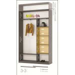 Шкаф купе 1500-1800 Neo-3/3 от ViANT