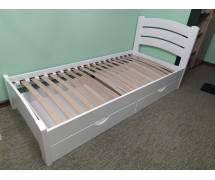 Ліжко односпальне Грін з ящиками