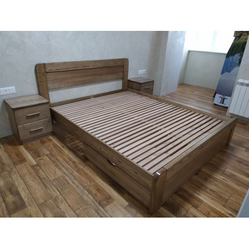 Ліжко двоспальне Марокко з ящиками