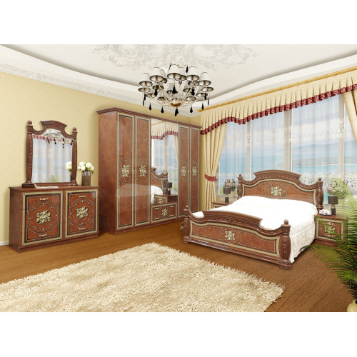 Спальня Жасмин з шафою 6Д Світ Меблів