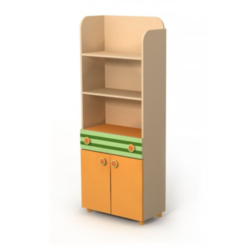 Книжный шкаф Bs-04/1 Active от Мебель-24