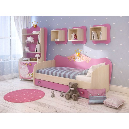 Спальня розовая Cn-2 Cinderella от Мебель-24