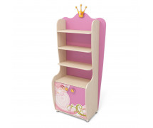 Книжный шкаф розовый Cn-04 Cinderella