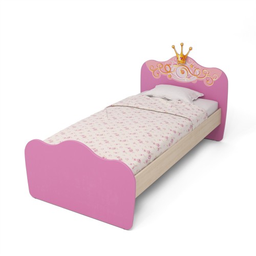Кровать розовая Cn-11/1 Cinderella от Мебель-24
