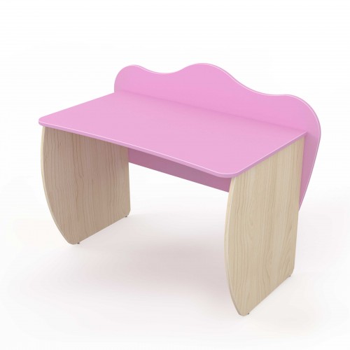 Письменный стол розовый Cn-08/1b Cinderella от Мебель-24