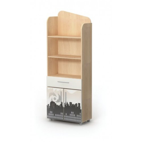 Книжный шкаф M-04/1 Mega от Мебель-24