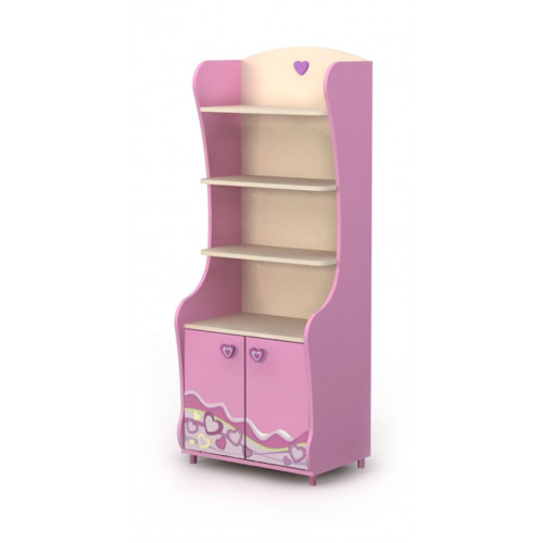 Книжный шкаф Pn-04 Pink от Мебель-24