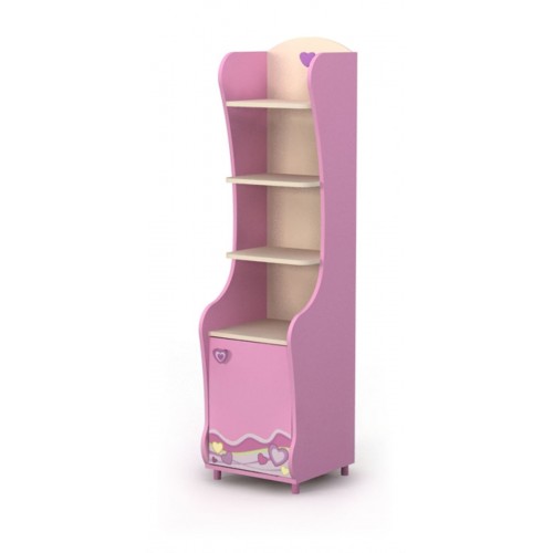 Книжкова шафа Pn-05 Pink від Меблі-24