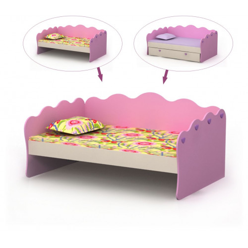 Кровать Pn-11/4 Pink от Мебель-24