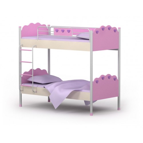Двухъярусная кровать Pn-12 Pinkот Мебель-24