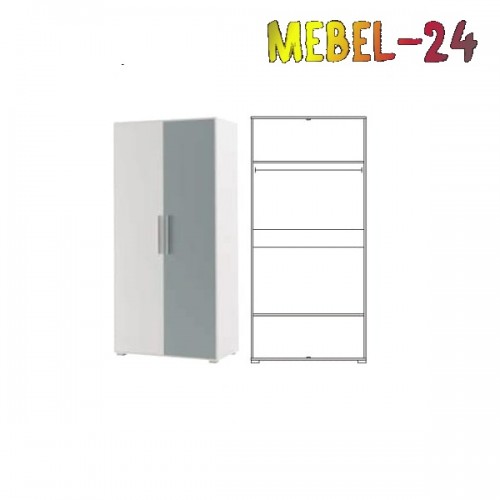 Шкаф 2Д Твист от Мебель-24