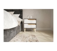Прикроватная тумба Wood 2Ш Прикроватная тумба Wood 2Ш