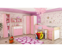 Детская комната Лео розовая